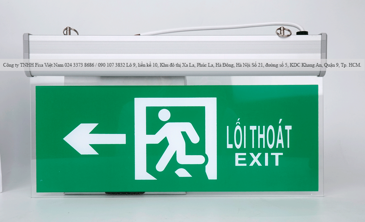 ĐÈN SKY EXIT 2 MẶT CHỈ 1 HƯỚNG